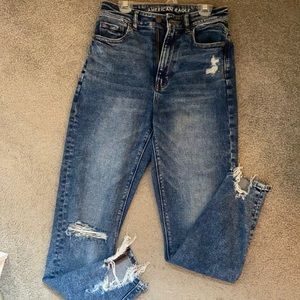 American eagle mom jeans